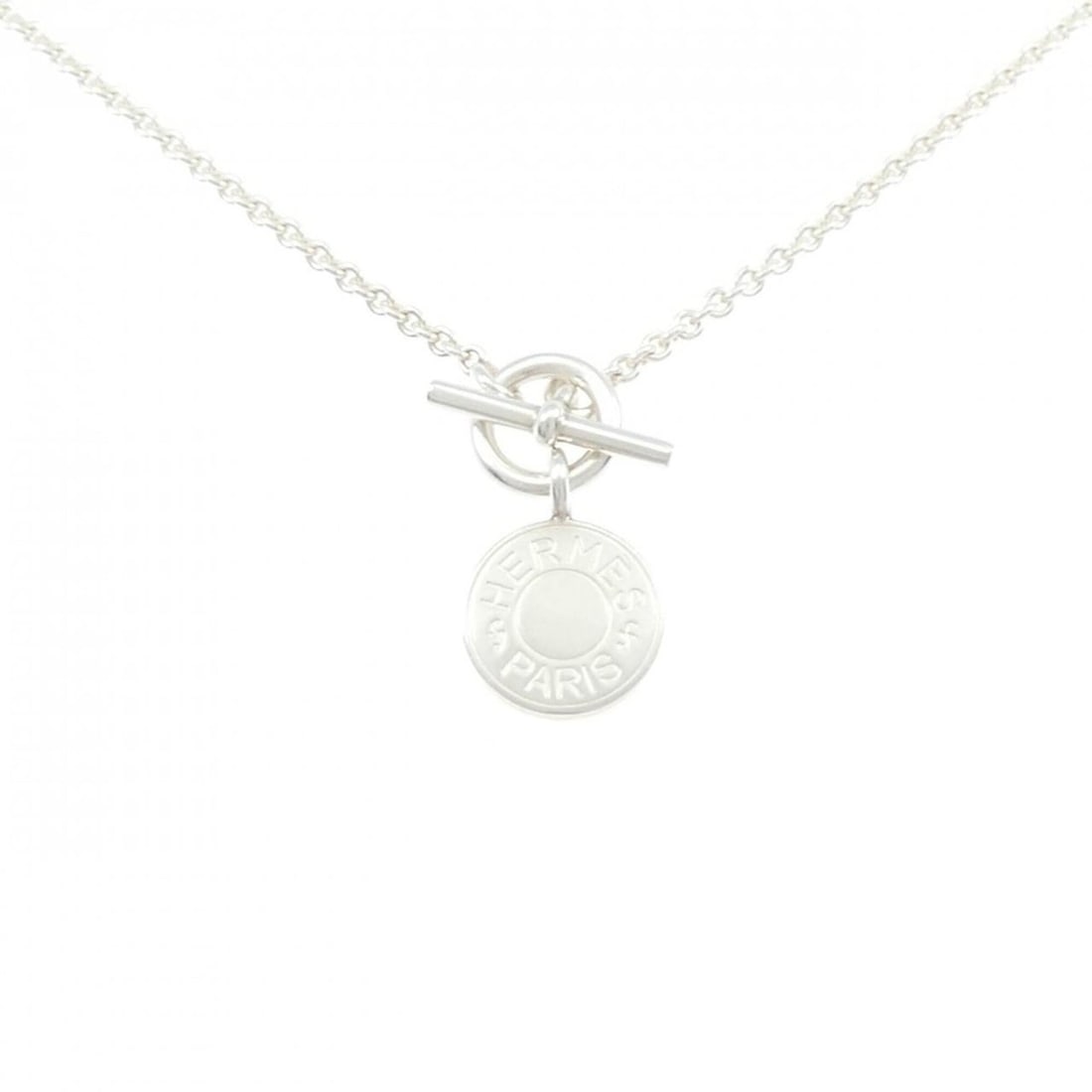 Hermes Amulette H Confetti Necklace: --- Catalog ---Category: SizePendant Size: 26.7mm x 14mm / 1.05'' x 0.55''Neck Circumference: 40 cm / 15.74''Category: DesignGender: WomenMaterial: Silver 925Necklace Type: NecklaceCategory: