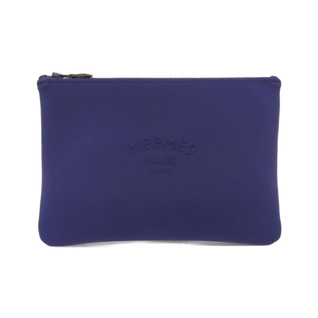 Hermes Neo-Baine MM 103198M Handbag Pouch: --- Catalog ---Category: SizeSize (HxWxD): 20cm x 28cm x 1.5cm / 7.87'' x 11.02'' x 0.59''Category: DesignType: PouchColor: Black, Blue marineGender: WomenMaterial: Polyamide Category: GeneralMPN: