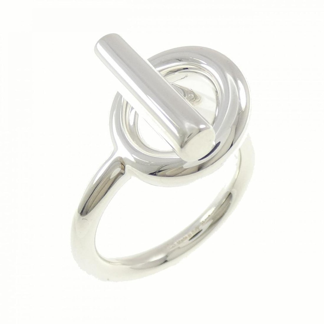 Hermes Hermès Echappé Ring: --- Catalog ---Category: SizeUS Size: 8.5Brand Size: 57Category: DesignType: Band ringColor: SilverGender: Women,MenMaterial: Silver 925Category: GeneralMPN: H103658BBrand: Hermes--- Item List ---Sect