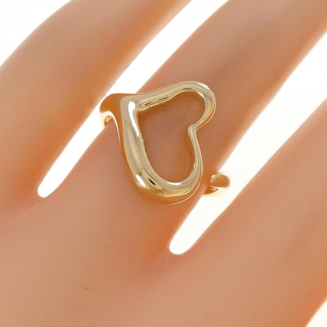 Tiffany Open Heart Ring - 5