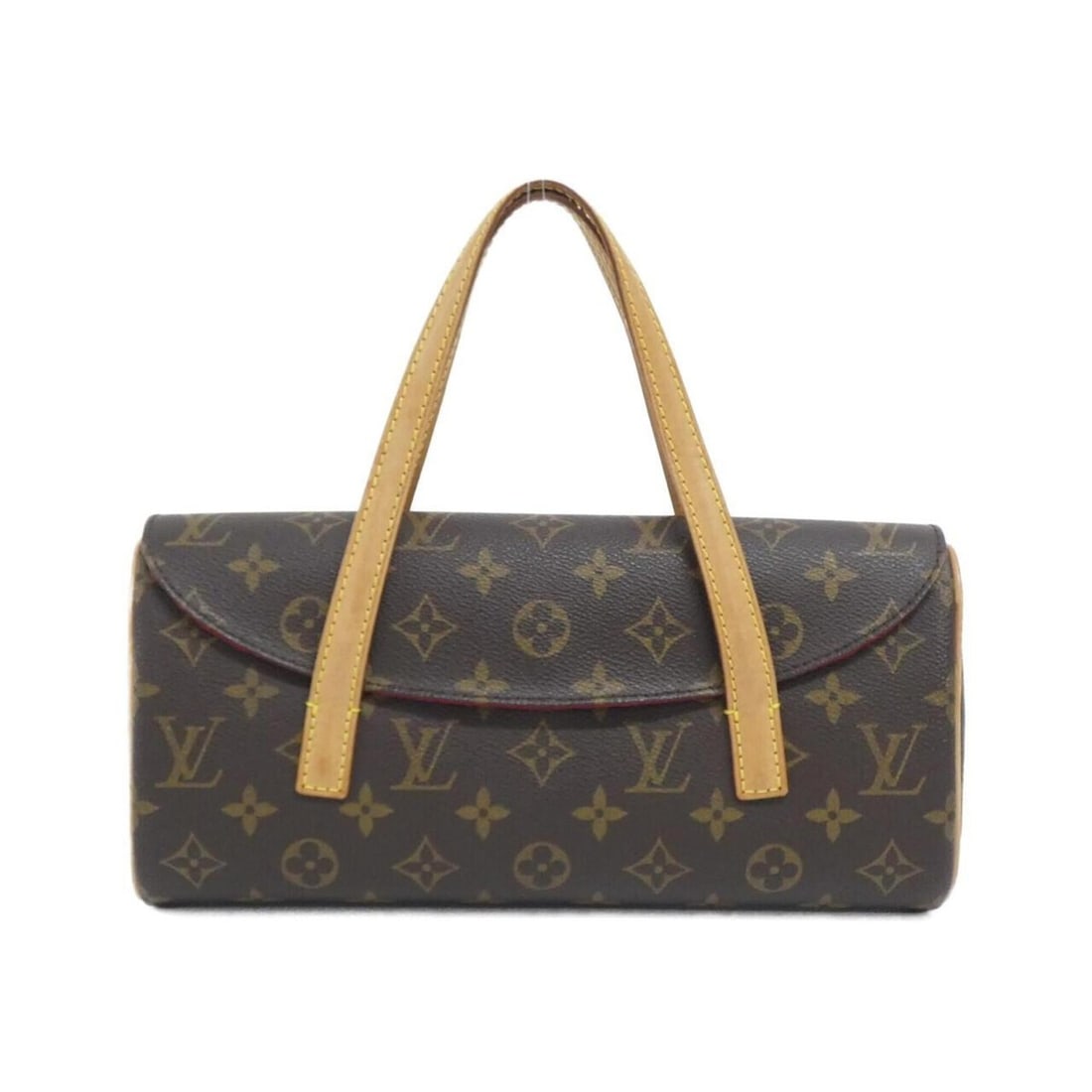 Louis Vuitton Monogram Sonatine M51902 Handbag: --- Catalog ---Category: SizeSize (HxWxD): 15cm x 29cm x 6cm / 5.9'' x 11.41'' x 2.36''Category: DesignType: HandbagColor: BrownGender: Women,MenMaterial: Coated canvas Category: GeneralMPN:
