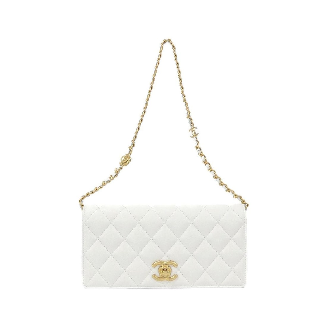Chanel AP3581 Handbag, Clutch, Shoulder Bag: --- Catalog ---Category: SizeSize (HxWxD): 11cm x 22cm x 4cm / 4.33'' x 8.66'' x 1.57''Category: DesignType: Handbag, Shoulder bagColor: WhiteGender: WomenMaterial: Grained Calfskin Category: