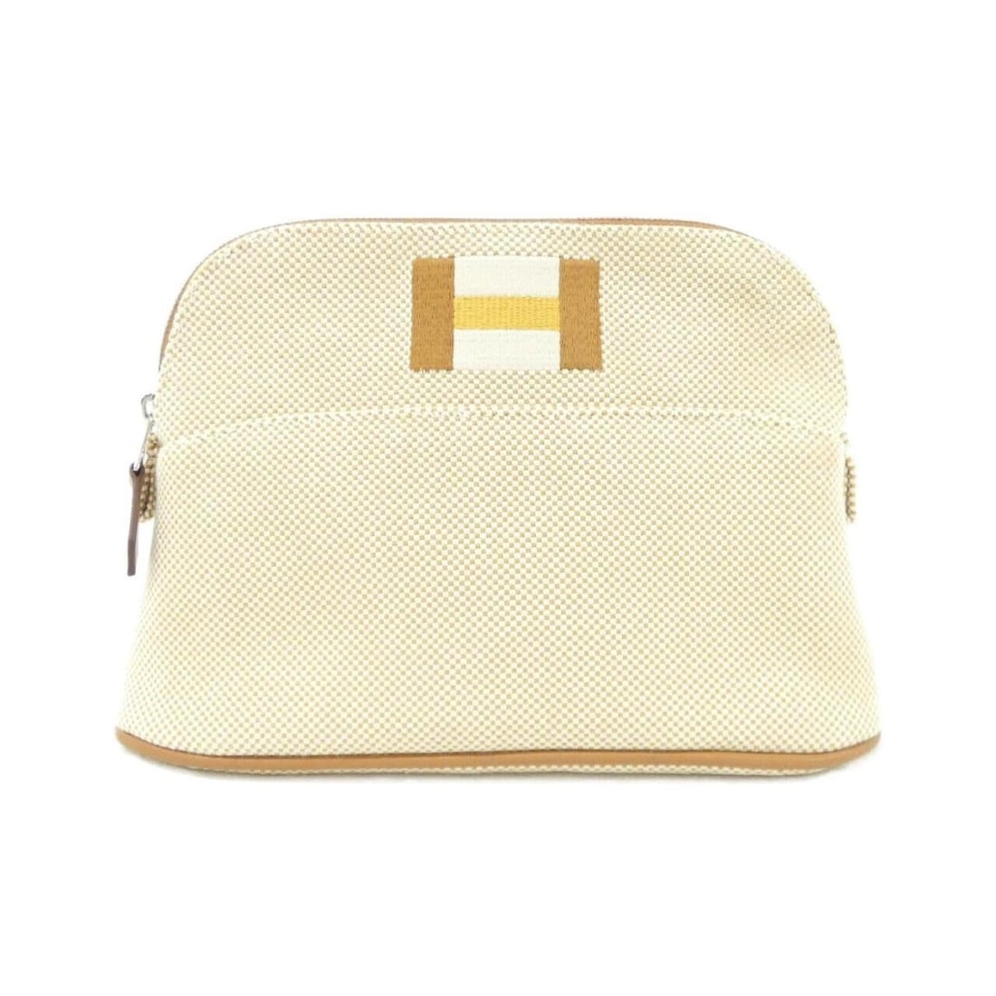 Hermes Bolide Casaque Mini 103971M Handbag Pouch: --- Catalog ---Category: SizeSize (HxWxD): 14cm x 20.5cm x 7cm / 5.51'' x 8.07'' x 2.75''Category: DesignType: Handbag, PouchColor: Beige, IvoryGender: WomenMaterial: Canvas Category: GeneralMPN: