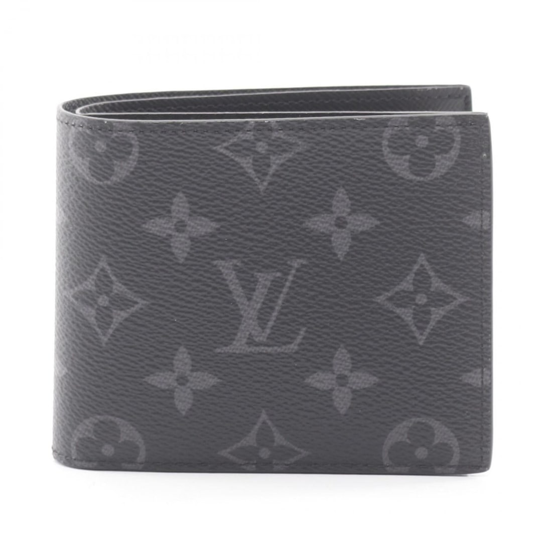 Louis Vuitton Portefeuille Marco NM Bi-fold Wallet, Coated Canvas, Monogram Eclipse, Men's, Black,: --- Catalog ---Category: SizeSize (HxWxD): 9cm x 11cm x 3cm / 3.54'' x 4.33'' x 1.18''Category: DesignType: Wallet (bi-fold)Color: Black, Monogram EclipseGender: MenMaterial: Coated canvas Category:
