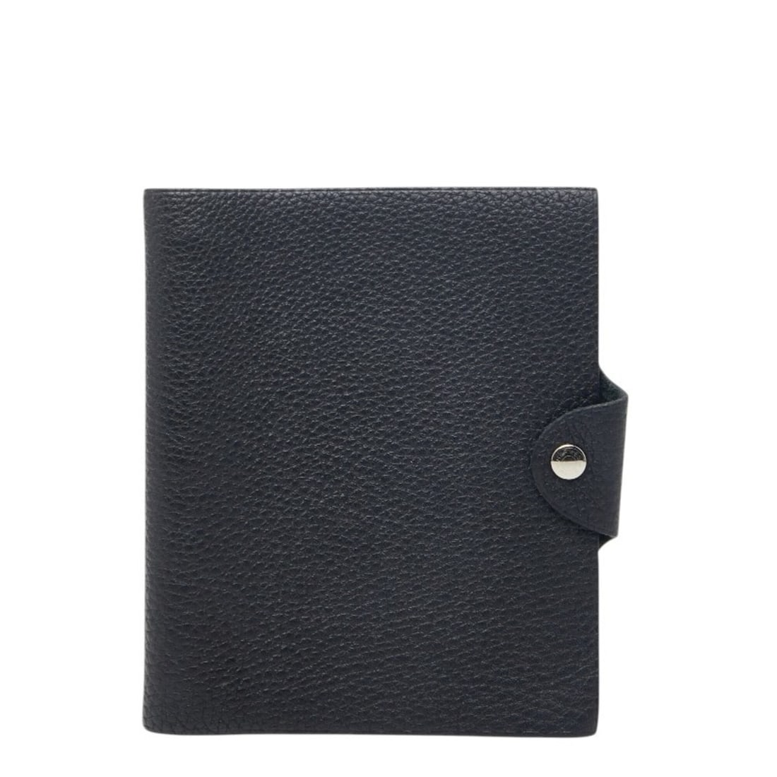 Hermes Ulysses PM Notebook Cover, Black, Taurillon Clemence Leather, Women's (1 of 16)