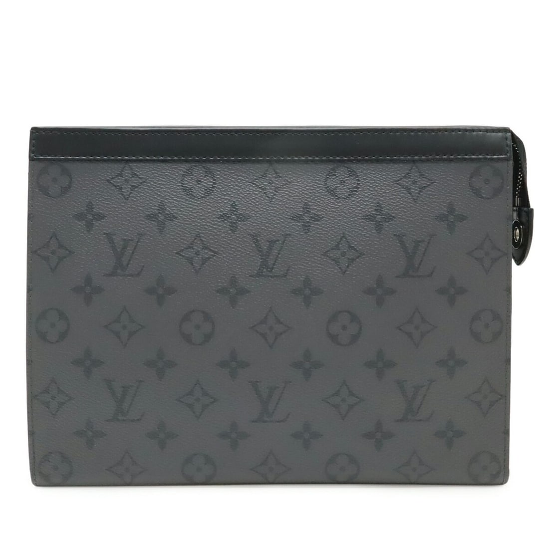 LOUIS VUITTON Louis Vuitton Monogram Eclipse Reverse Pochette Voyage MM Second Bag Clutch Handbag (1 of 11)