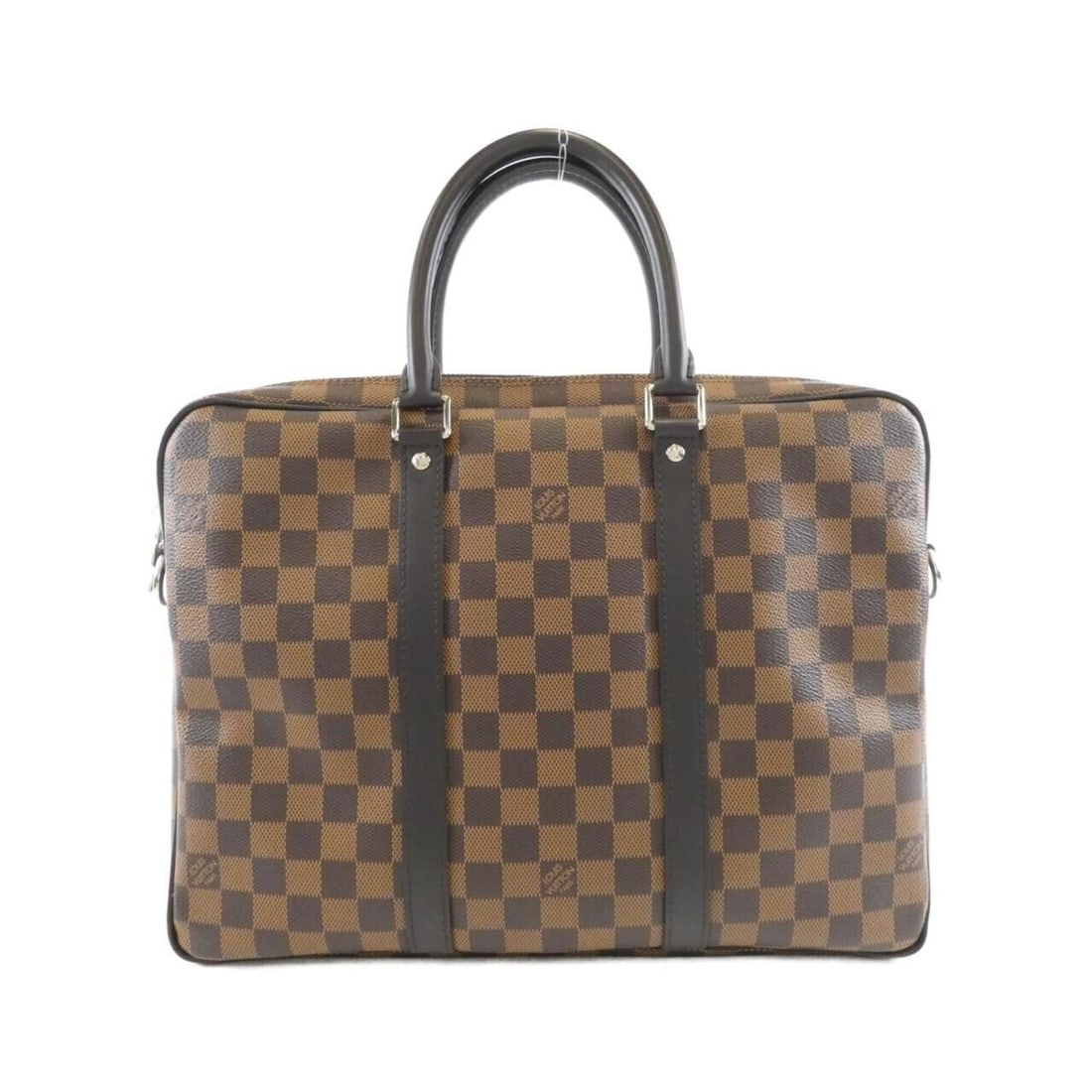 Louis Vuitton Damier Porte Documents Voyage PM N41466 Handbag: --- Catalog ---Category: SizeSize (HxWxD): 27cm x 37cm x 6cm / 10.62'' x 14.56'' x 2.36''Category: DesignType: HandbagColor: BrownMaterial: Coated canvas Category: GeneralMPN: N41466Brand: Louis