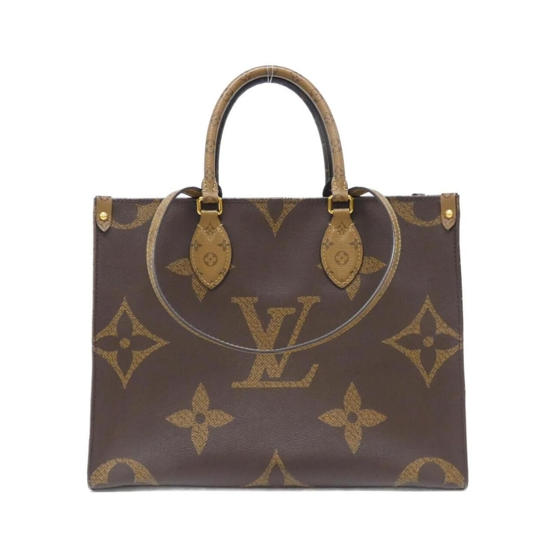 Louis Vuitton Monogram Giant OnTheGo MM M45039 Handbag: --- Catalog ---Category: SizeSize (HxWxD): 26cm x 34cm x 13cm / 10.23'' x 13.38'' x 5.11''Category: DesignType: HandbagColor: BrownGender: Women,MenMaterial: Coated canvas Category: GeneralMPN: