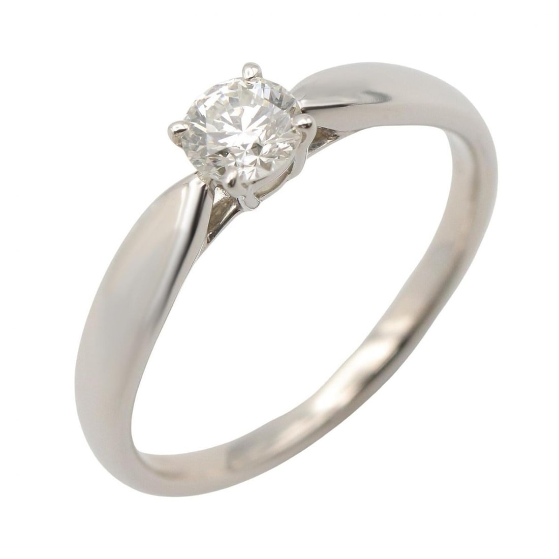 Tiffany & Co. Harmony Diamond Ring - Platinum (Pt950) Women's with Diamonds Clear/Silver Tone: --- Catalog ---Category: SizeJP Size: 11US Size: 6Category: DesignType: Band ringColor: Clear, SilverGender: WomenMaterial: Platinum 950Category: GeneralBrand: Tiffany--- Item List ---Section: Conditi