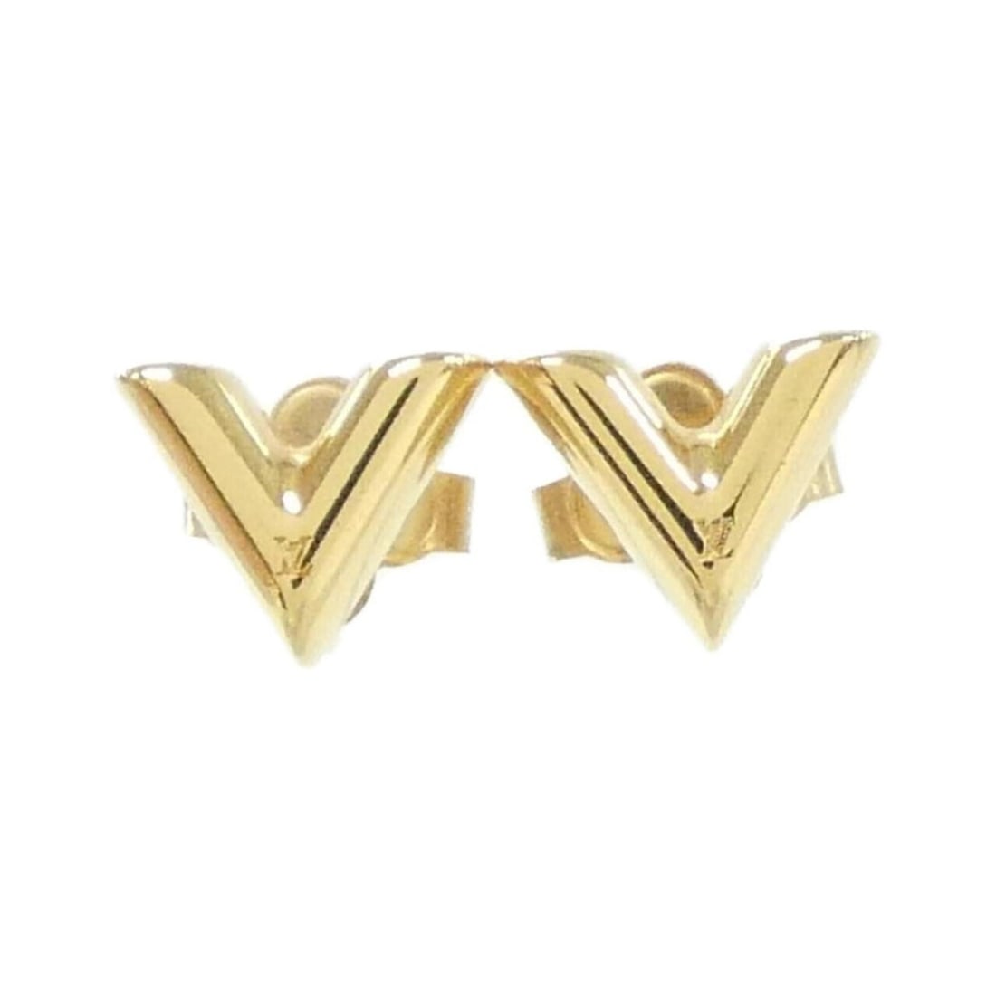 Louis Vuitton Essential V Earrings M68153: --- Catalog ---Category: SizeSize (HxWxD): 8.00mm x 10.00mm / 0.31'' x 0.39''Category: DesignType: Stud earringsColor: GoldGender: WomenCategory: GeneralMPN: M68153Brand: Louis Vuitton--- Item List