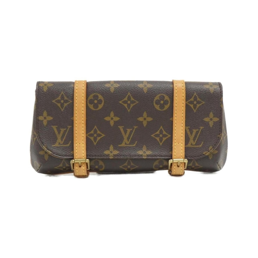 Louis Vuitton Monogram Pochette Marelle M51159 Waist Bag: --- Catalog ---Category: SizeSize (HxWxD): 10cm x 24cm x 3cm / 3.93'' x 9.44'' x 1.18''Category: DesignType: Fanny pack, PochetteColor: BrownGender: WomenMaterial: Coated canvas Category: GeneralMPN: