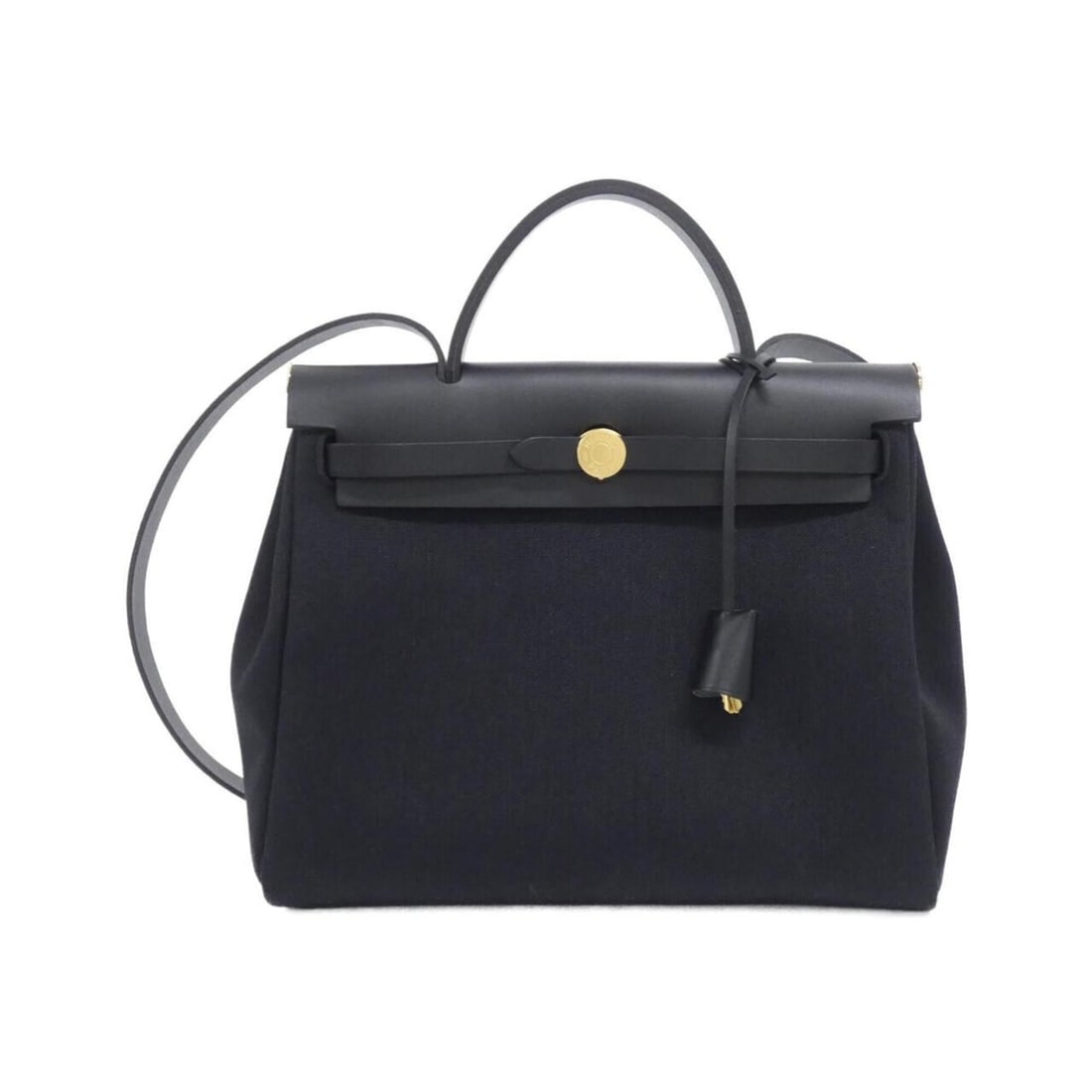 Hermes Herbag Zip PM 078971CC Handbag: --- Catalog ---Category: SizeSize (HxWxD): 25cm x 30cm x 10cm / 9.84'' x 11.81'' x 3.93''Category: DesignType: HandbagColor: BlackGender: Women,MenMaterial: Vache leather , Leather Category:
