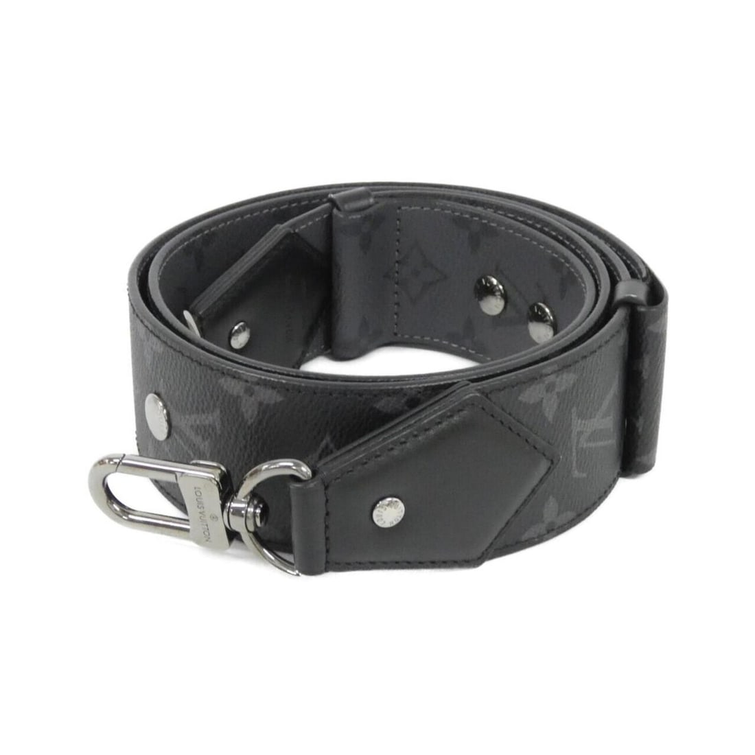 Louis Vuitton Monogram Eclipse Shoulder Strap J02498: --- Catalog ---Category: SizeHandle/Strap Length: 103.5cm - 127cm / 40.74'' - 49.99''Category: DesignType: StrapColor: BlackGender: MenMaterial: CanvasCategory: GeneralMPN: J02498Brand: Louis