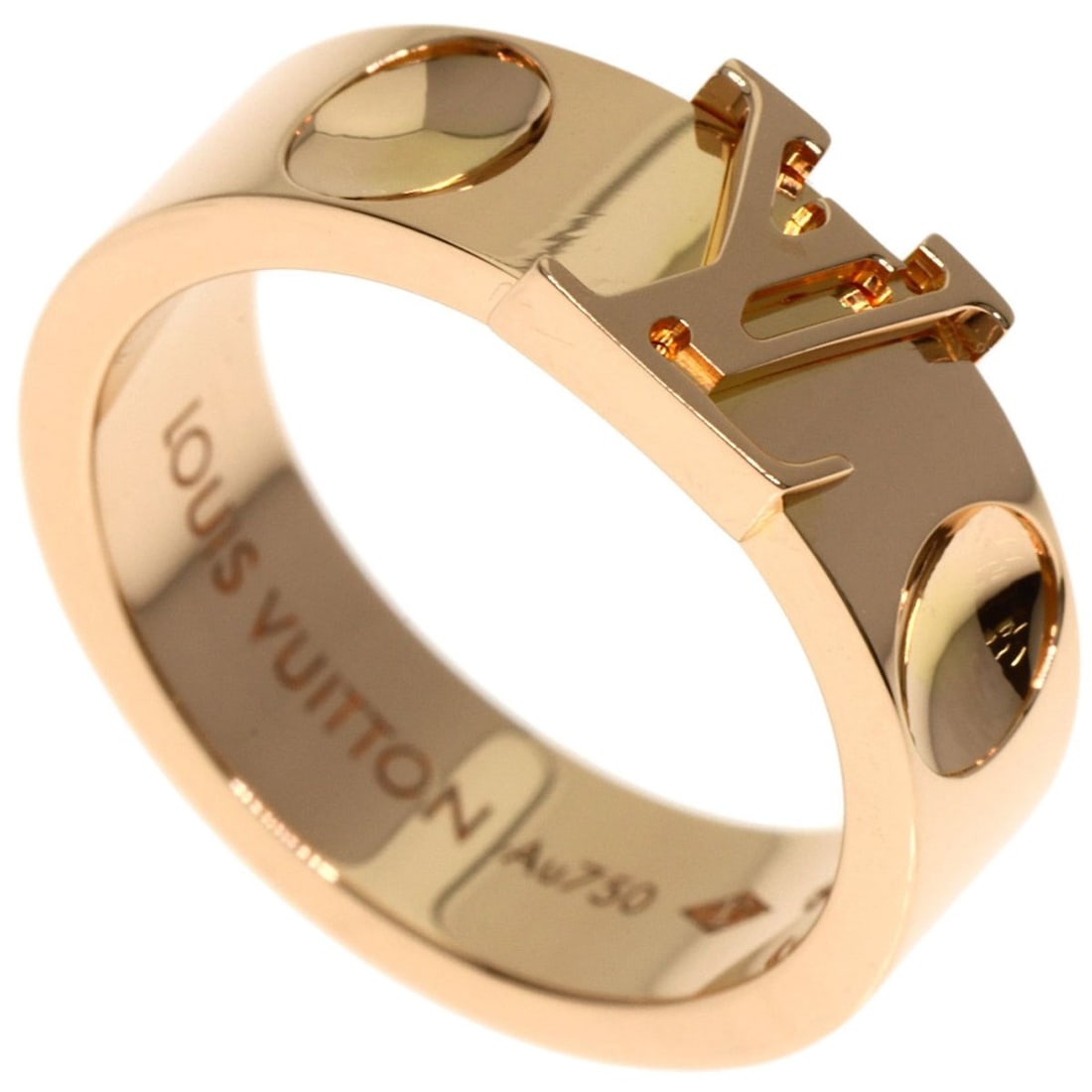 Louis Vuitton Bague Empreinte Ring, 18K Pink Gold, Women's.: --- Catalog ---Category: SizeJP Size: 5US Size: 3.5Category: DesignType: Band ringGender: WomenMaterial: Pink gold (18K)Category: GeneralBrand: Louis Vuitton--- Item List ---Section: ConditionRanking: