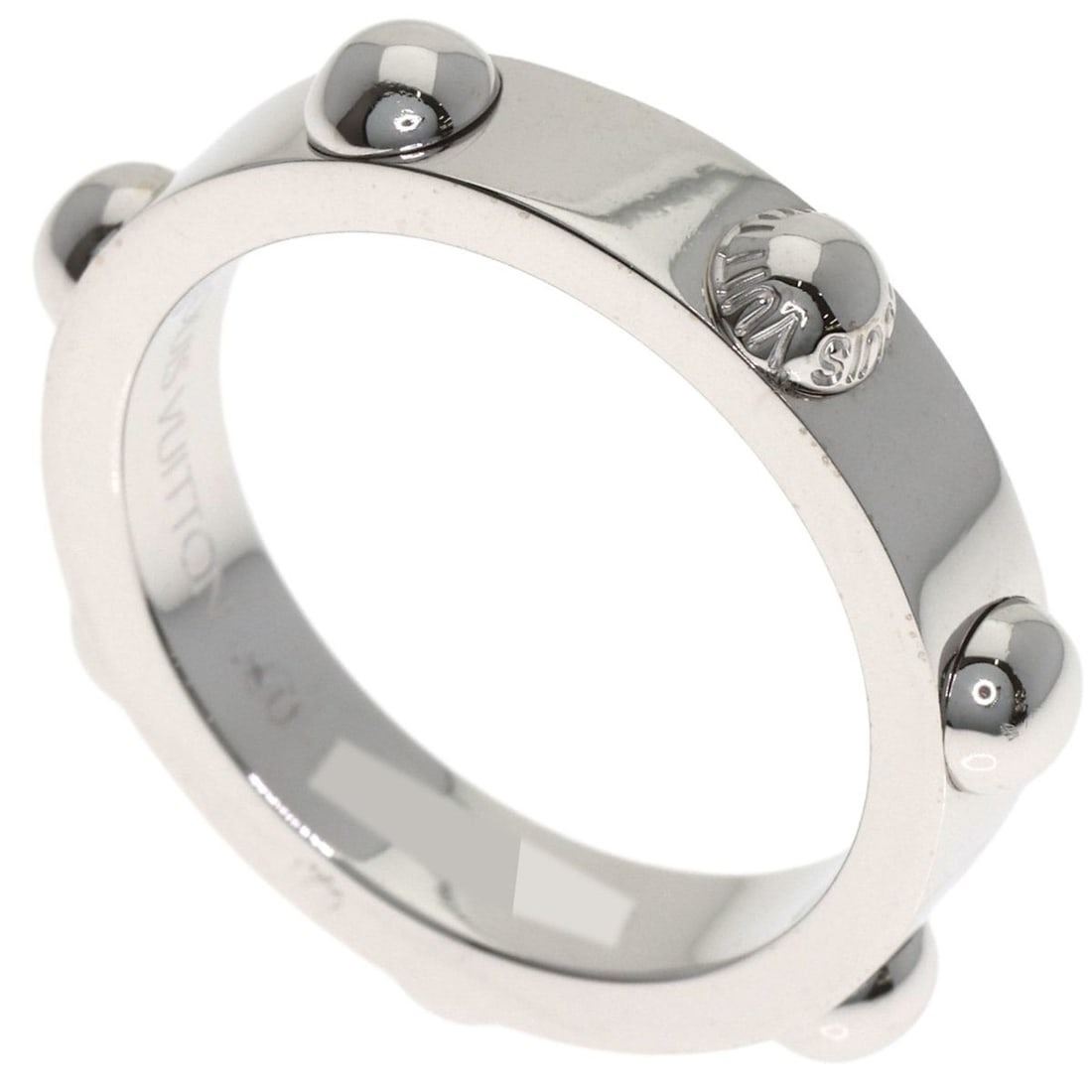 Louis Vuitton Empreinte #60 Ring, 18K White Gold, Unisex. (1 of 11)