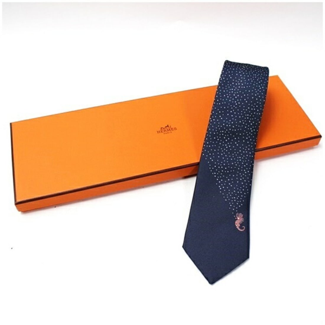 Hermes Silk Tie 33936T HERMES Men's (1 of 13)
