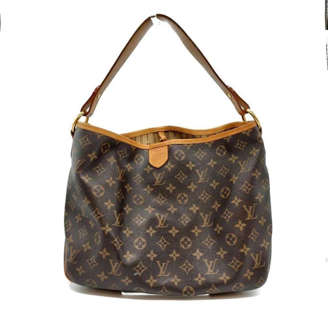 Louis Vuitton Delightful PM Tote Bag, Monogram Brown, M40352, Women's LOUIS VUITTON: --- Catalog ---Category: SizeWeight: 600g / 1.32lb.Strap Drop: 12cm / 4.72''Size (HxWxD): 27cm x 34cm x 14cm / 10.62'' x 13.38'' x 5.51''Category: DesignType: Tote bagColor: BrownGender: WomenClosure: