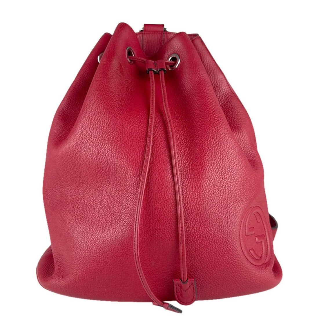 Gucci GUCCI Backpack Leather Red Silver Women's 368588 Free Shipping z9122: --- Catalog ---Category: SizeSize (HxWxD): 34cm x 31cm x 15cm / 13.38'' x 12.2'' x 5.9''Category: DesignType: BackpackColor: Red colorGender: WomenMaterial: Leather Category: GeneralMPN: 368588Brand: