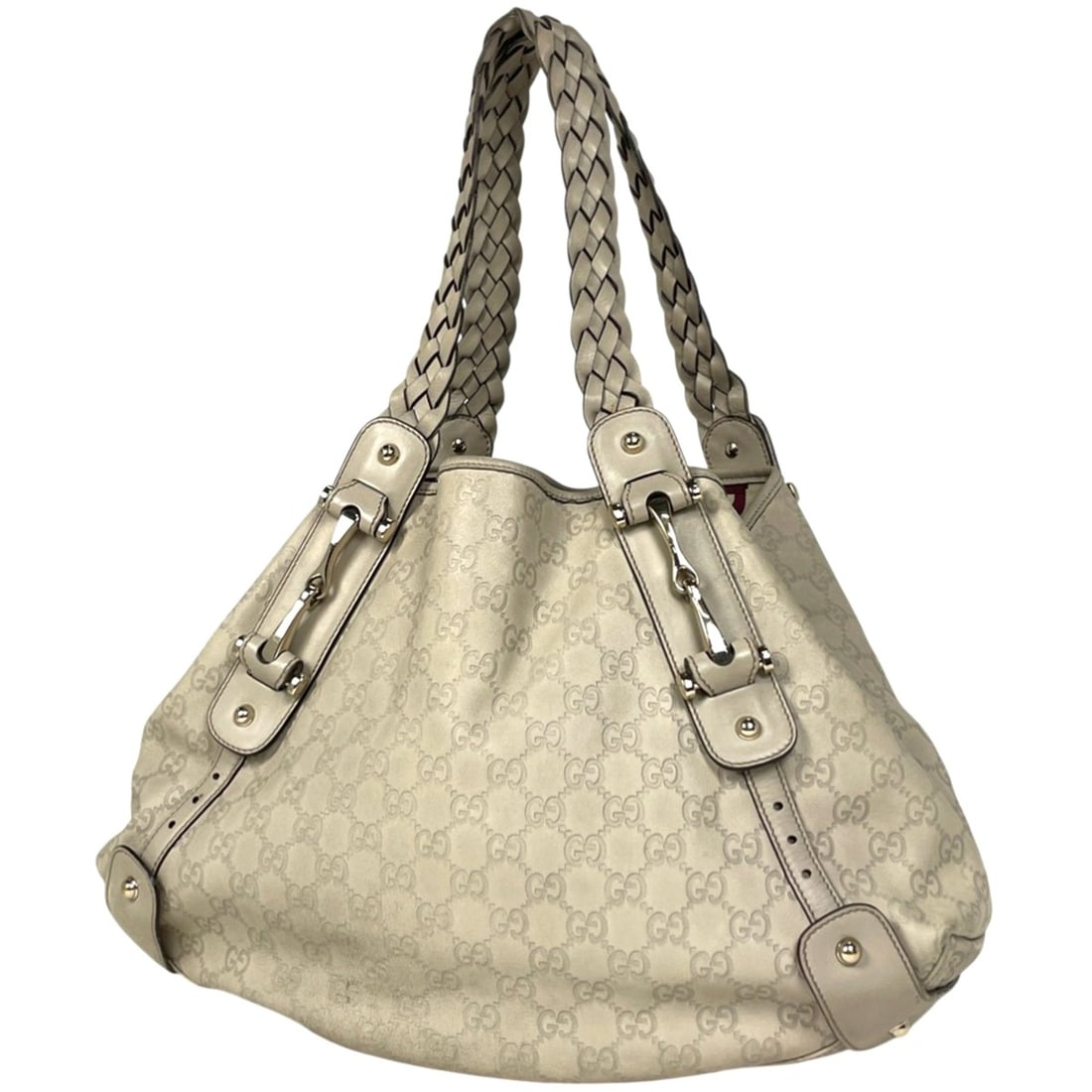 Gucci GUCCI Guccissima Tote Bag Horsebit Shoulder Shima Leather Beige 137621 Women's: --- Catalog ---Category: SizeSize (HxWxD): 28cm x 42cm x 12cm / 11.02'' x 16.53'' x 4.72''Category: DesignType: Shoulder bag, Tote bagColor: BeigeGender: WomenMaterial: Leather Category: GeneralBrand: