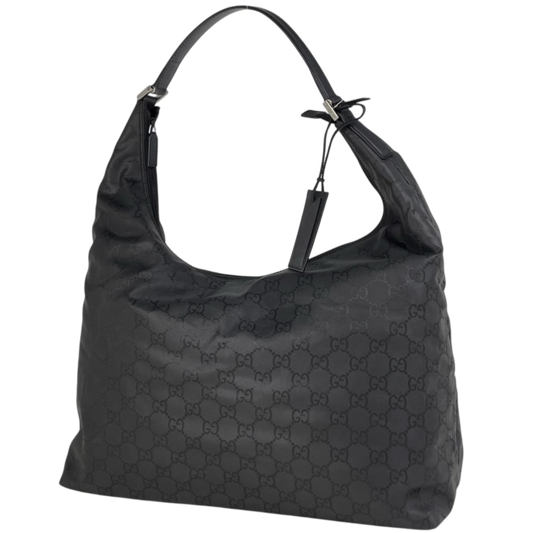 Gucci GG pattern shoulder bag 012038408 Travel Shoulder Nylon Black Women's: --- Catalog ---Category: SizeSize (HxWxD): 34cm x 48cm x 18cm / 13.38'' x 18.89'' x 7.08''Category: DesignType: Shoulder bagColor: BlackGender: WomenMaterial: Nylon , Leather Category: GeneralBrand: G