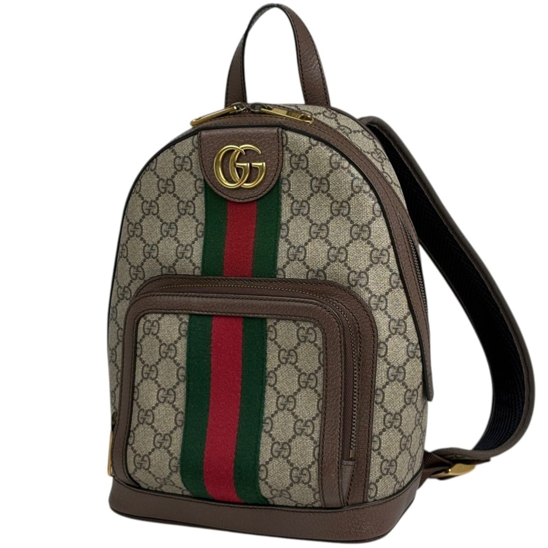 Gucci Ophidia GG Small Backpack Daypack Sherry Line Web Supreme Brown Beige 547965 Women's: --- Catalog ---Category: SizeSize (HxWxD): 29cm x 22.5cm x 11cm / 11.41'' x 8.85'' x 4.33''Category: DesignType: BackpackColor: Beige, BrownGender: WomenMaterial: GG Supreme , Leather Category: Genera