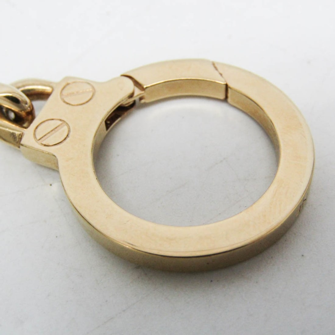 Celine Triomphe Keyring (Gold) - 6