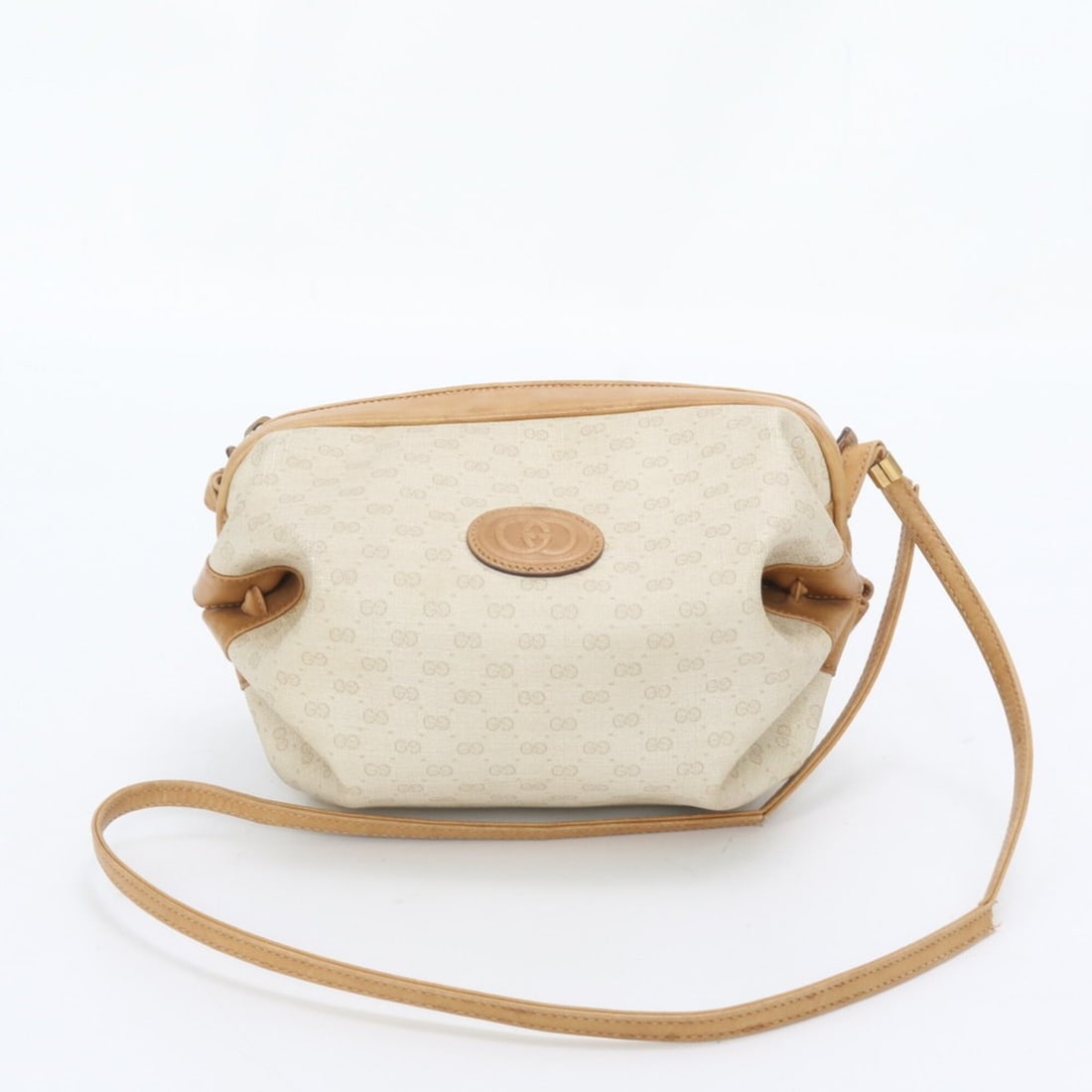 Gucci Old Micro GG 007 115 5770 Leather Shoulder Bag Crossbody for Women (1 of 11)