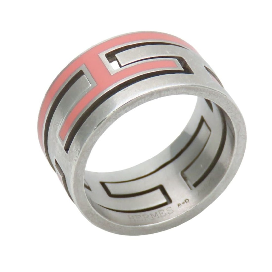Hermes Ring Move H 54 SV925 Pink Women's HERMES (1 of 11)