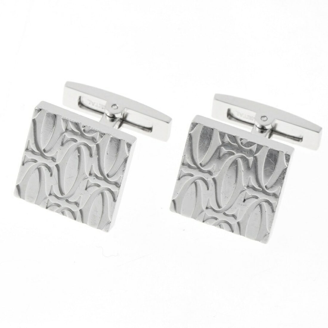 Cartier Happy Birthday Cufflinks, SV925 Silver (1 of 11)