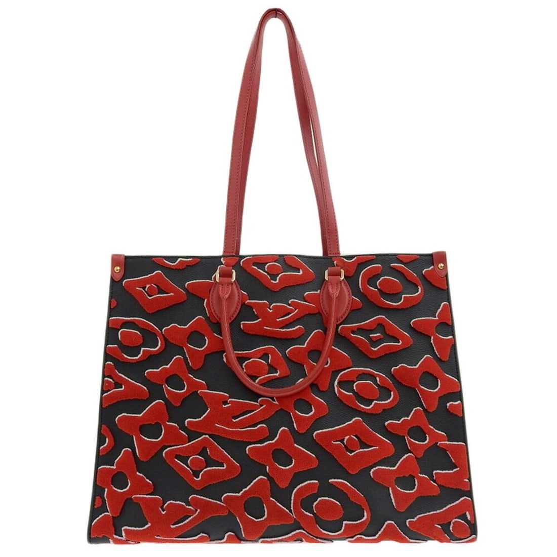 LOUIS VUITTON x Urs Fischer Monogram Tufted Tuftage On The Go GM M45562 Collaboration: --- Catalog ---Category: SizeSize (HxWxD): 31.5cm x 41.5cm x 17.5cm / 12.4'' x 16.33'' x 6.88''Category: DesignType: Tote bagColor: Noir, RougeGender: Women,MenMaterial: PVC Category: GeneralBrand: Lo