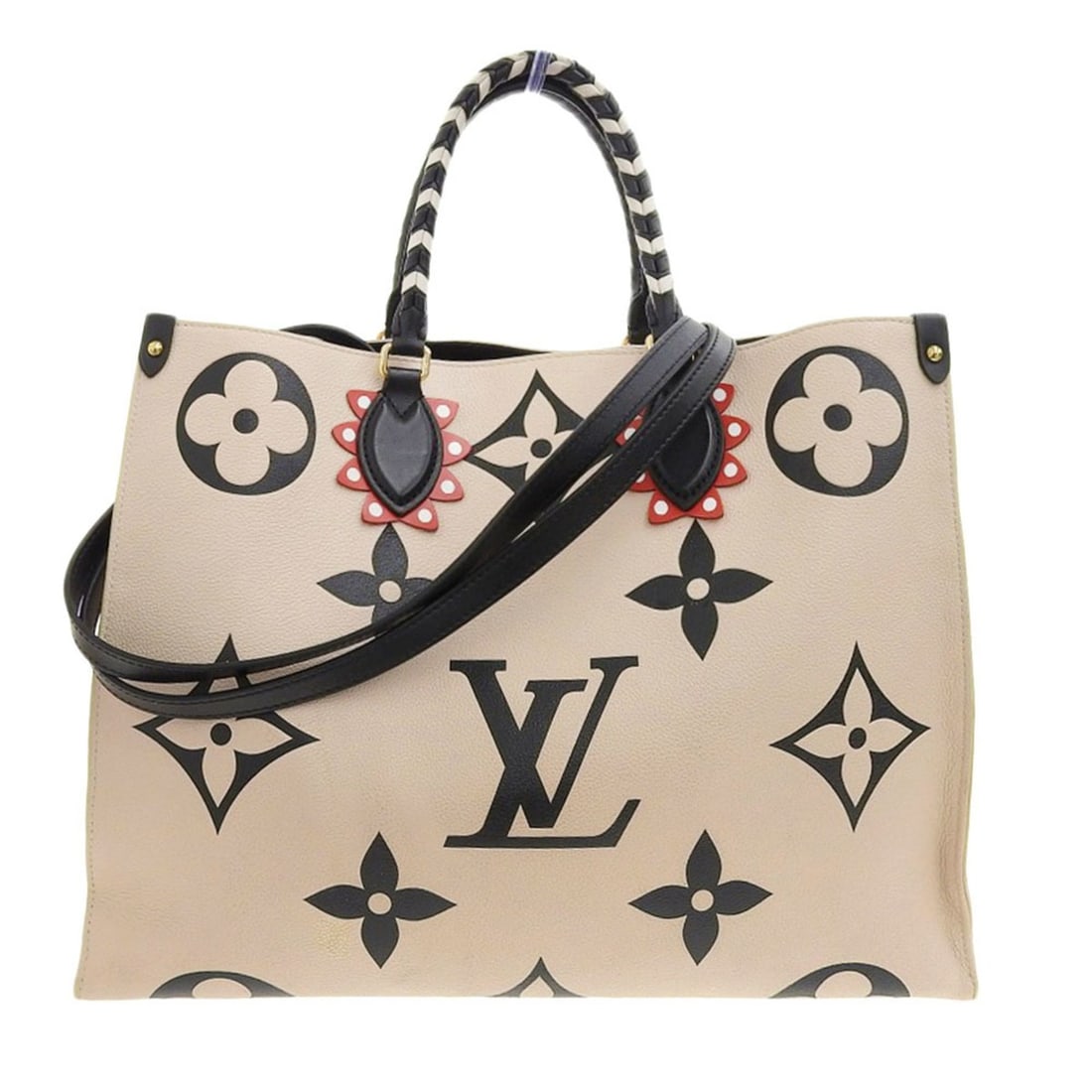 Louis Vuitton Giant Monogram Empreinte On-the-Go GM M45372 Bag Crème: --- Catalog ---Category: SizeSize (HxWxD): 31cm x 41cm x 17.5cm / 12.2'' x 16.14'' x 6.88''Category: DesignType: HandbagColor: BeigeGender: WomenMaterial: Monogram Empreinte Category: GeneralBrand: Lo