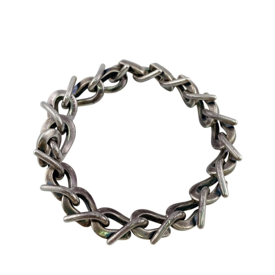 TIFFANY&Co. Tiffany Forge Bracelet, Silver (1 of 10)
