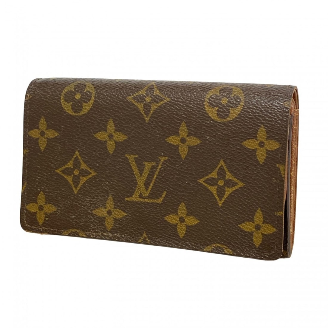 Louis Vuitton Monogram Portefeuille Trésor Wallet M61736 Brown Women's (1 of 14)