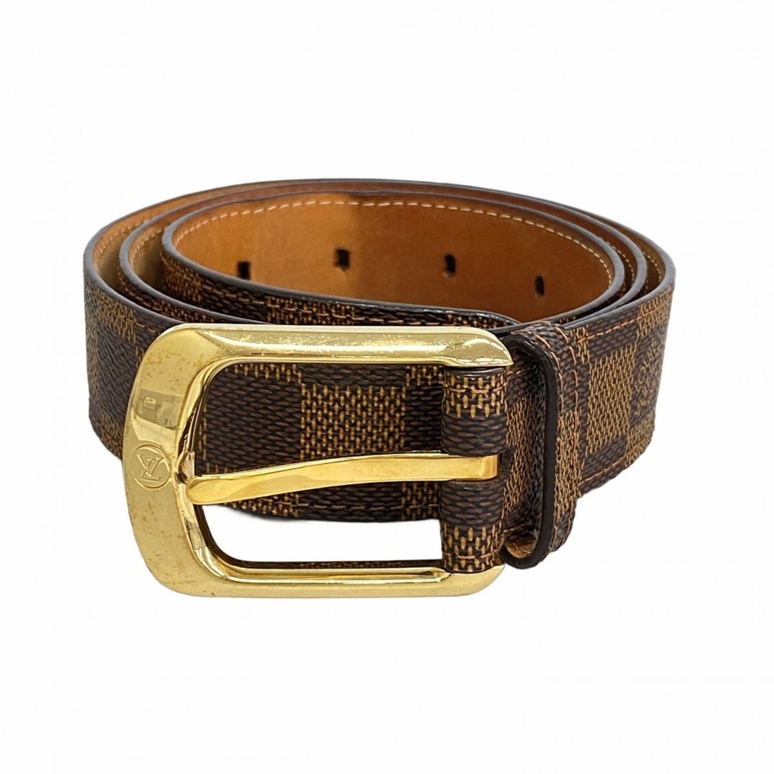 Louis Vuitton Damier Belt, Ceinture Ellipse M6995, Ebene, Men's/Women's. (1 of 9)