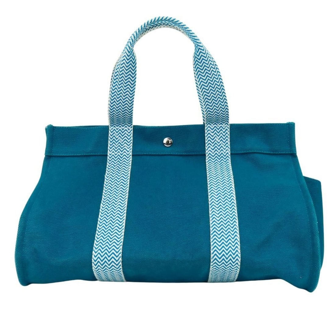 Hermes Cannes MM Tote Bag, Cotton Canvas, Blue-Green, with Pouch, Women's.: --- Catalog ---Category: SizeWeight: 800g / 1.76lb.Size (HxWxD): 26cm x 41.5cm x 26.5cm / 10.23'' x 16.33'' x 10.43''Handle Length: 41cm / 16.14''Category: DesignType: Pouch, Tote bagColor: Blue green