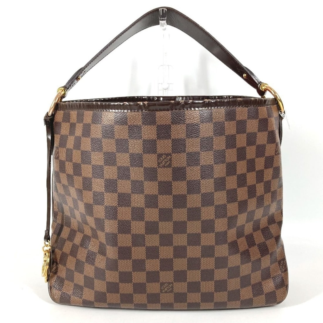 LOUIS VUITTON N41459 Damier Delightful PM Shoulder Bag Tote Canvas Men's Women's Ebene Brown: --- Catalog ---Category: SizeSize (HxWxD): 27.5cm x 30cm x 11.5cm / 10.82'' x 11.81'' x 4.52''Category: DesignType: Shoulder bag, Tote bagColor: Brown, EbeneGender: Men,Women,UnisexMaterial: Damier Ca