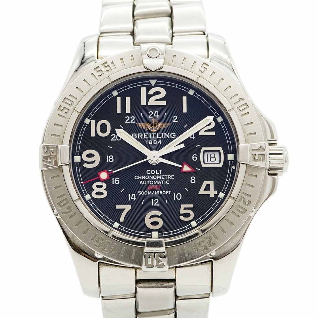 Breitling Colt GMT A32350 Black Dial Men's Watch (1 of 10)