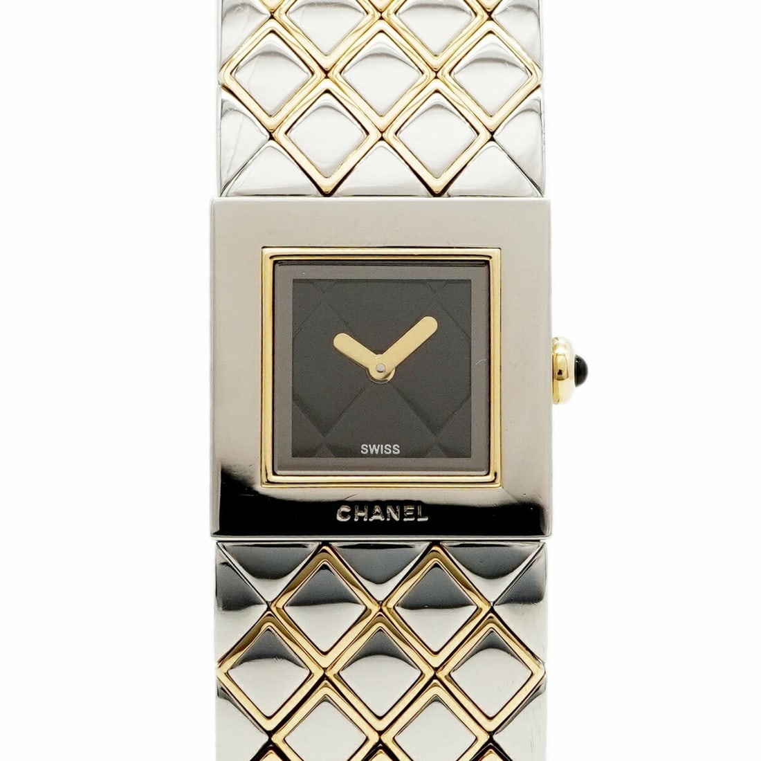 Chanel Matelassé H0475 Black Dial Women's Watch (1 of 9)