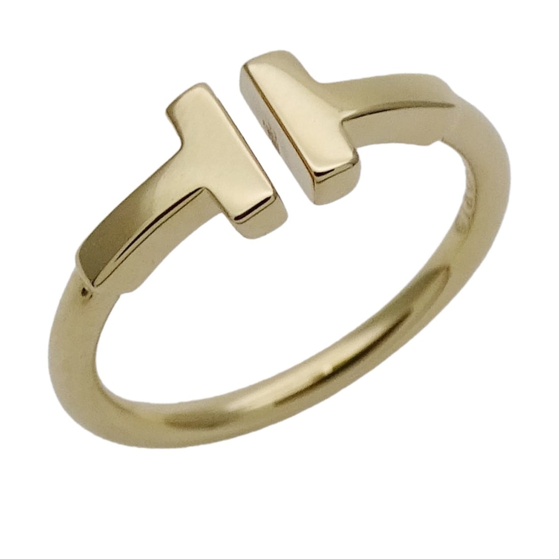 Tiffany & Co. Women's Ring, Brand Name 750YG T-Wire Yellow Gold, Approx. (1 of 20)