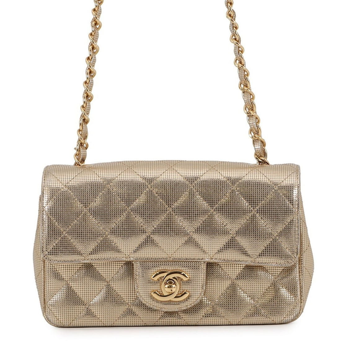 Chanel Chain Shoulder Bag Mini Matelassé 20 Coco Mark Leather A69900 CHANEL Flap Handbag Women's (1 of 17)