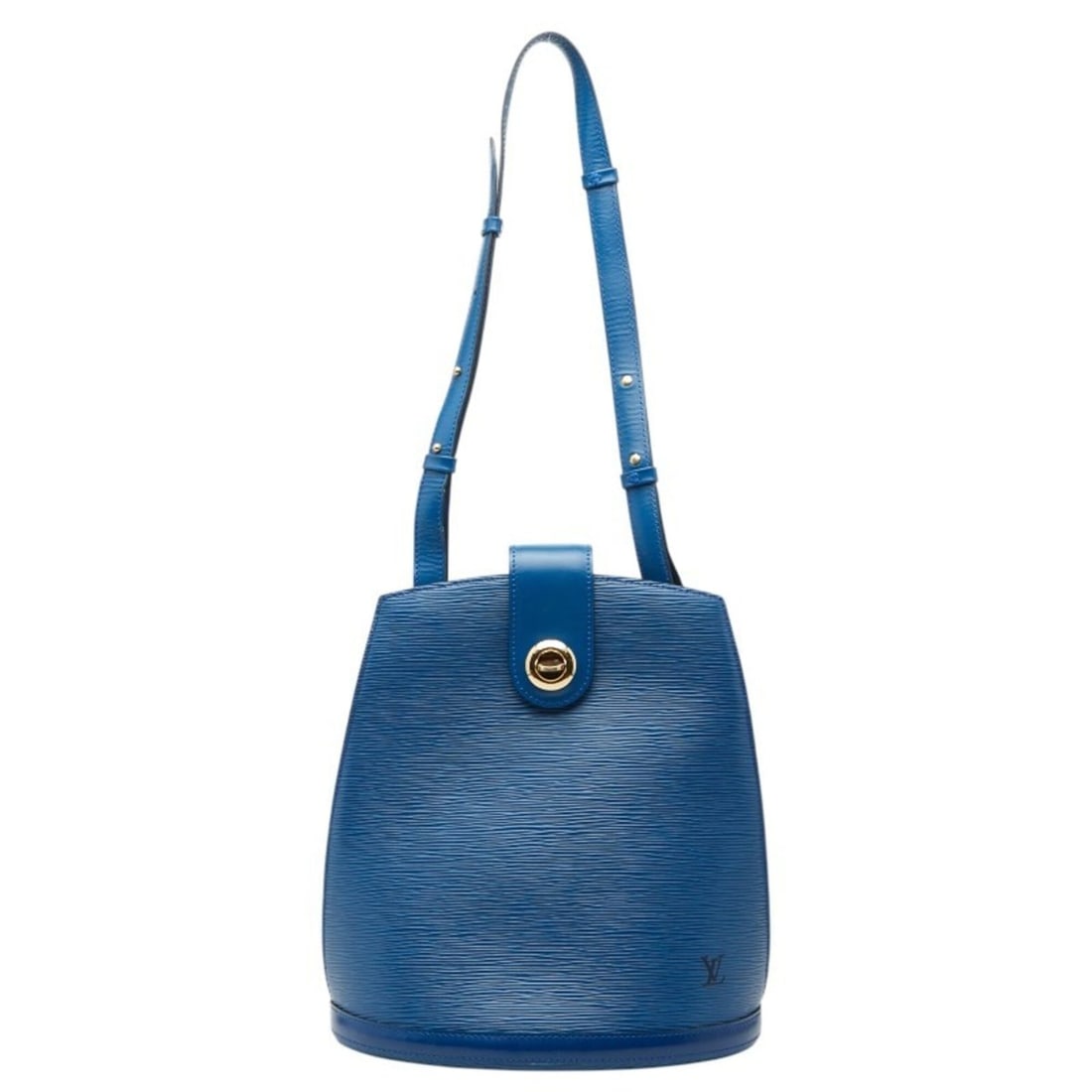 Louis Vuitton Epi Cluny Shoulder Bag M52255 Toledo Blue Leather Women's LOUIS VUITTON (1 of 12)