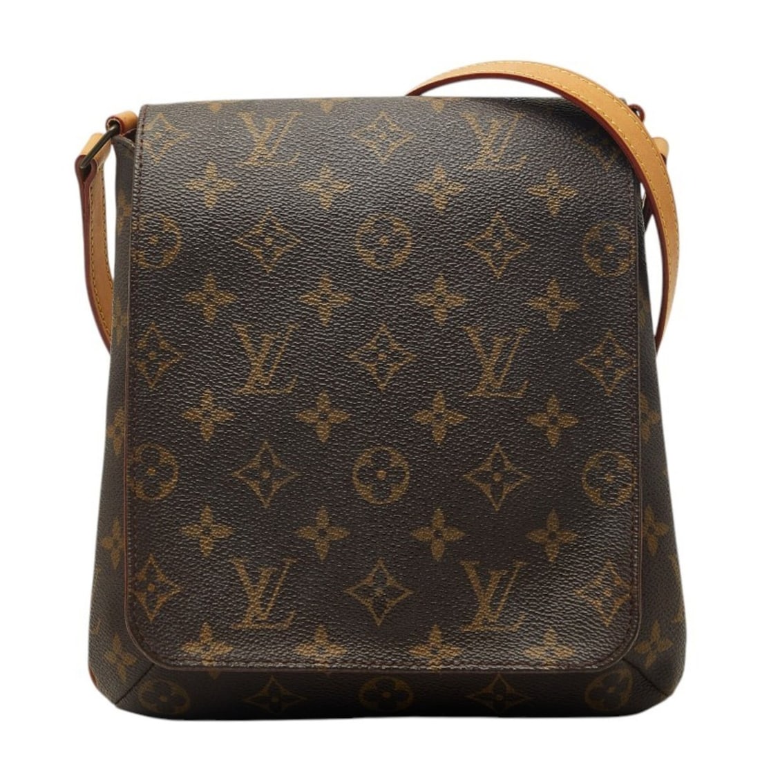 Louis Vuitton Monogram Musette Salsa Long Crossbody Shoulder Bag M51387 Brown Leather Women's LOUIS (1 of 11)