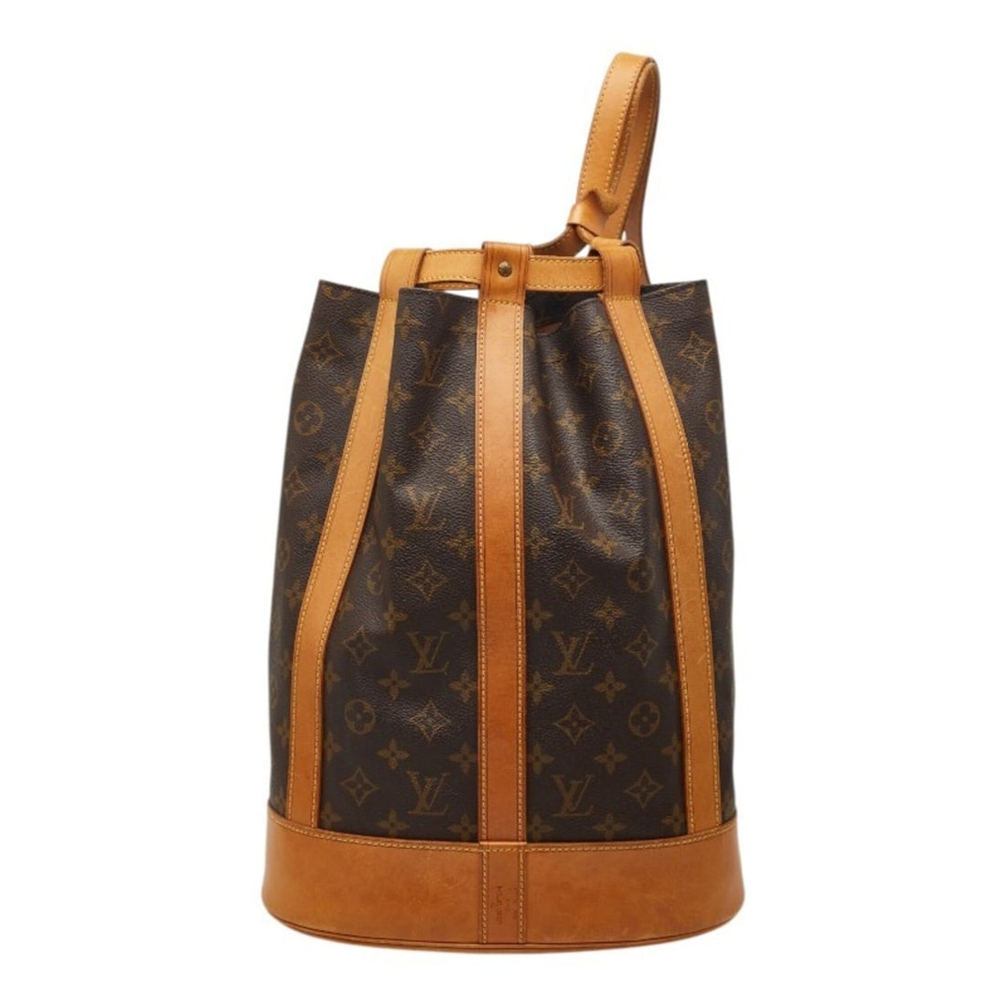 Louis Vuitton Monogram Randonee PM Shoulder Bag/Body Bag M42243 Brown Leather Women's LOUIS VUITTON (1 of 11)