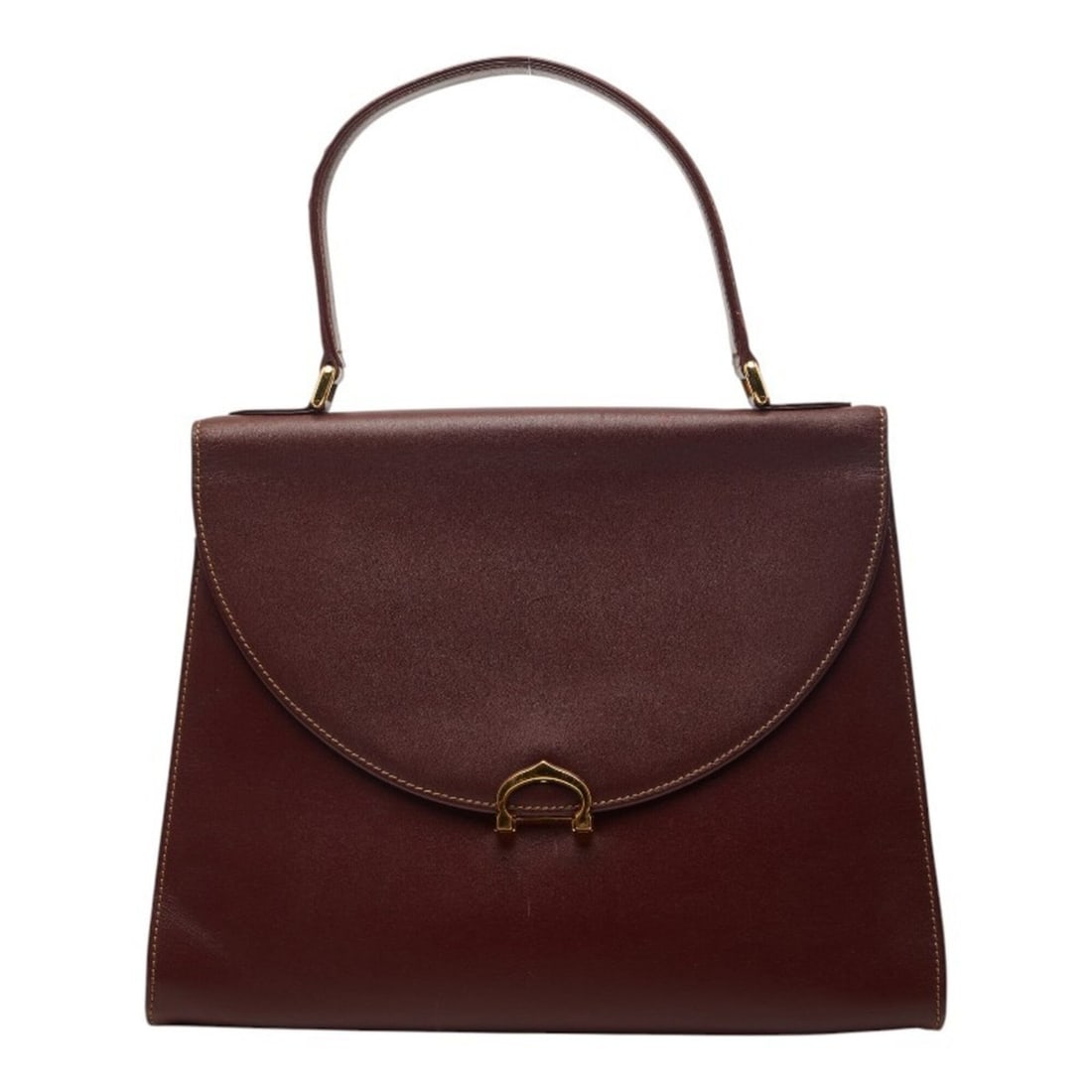 Cartier Must Line Handbag, Wine Red/Bordeaux Leather, Women's, CARTIER (1 of 12)