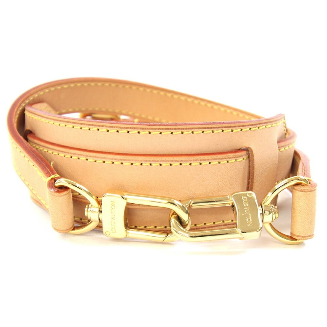 Louis Vuitton Shoulder Strap, Natural Leather, Short Replacement Bag for Women, LOUIS VUITTON (1 of 20)