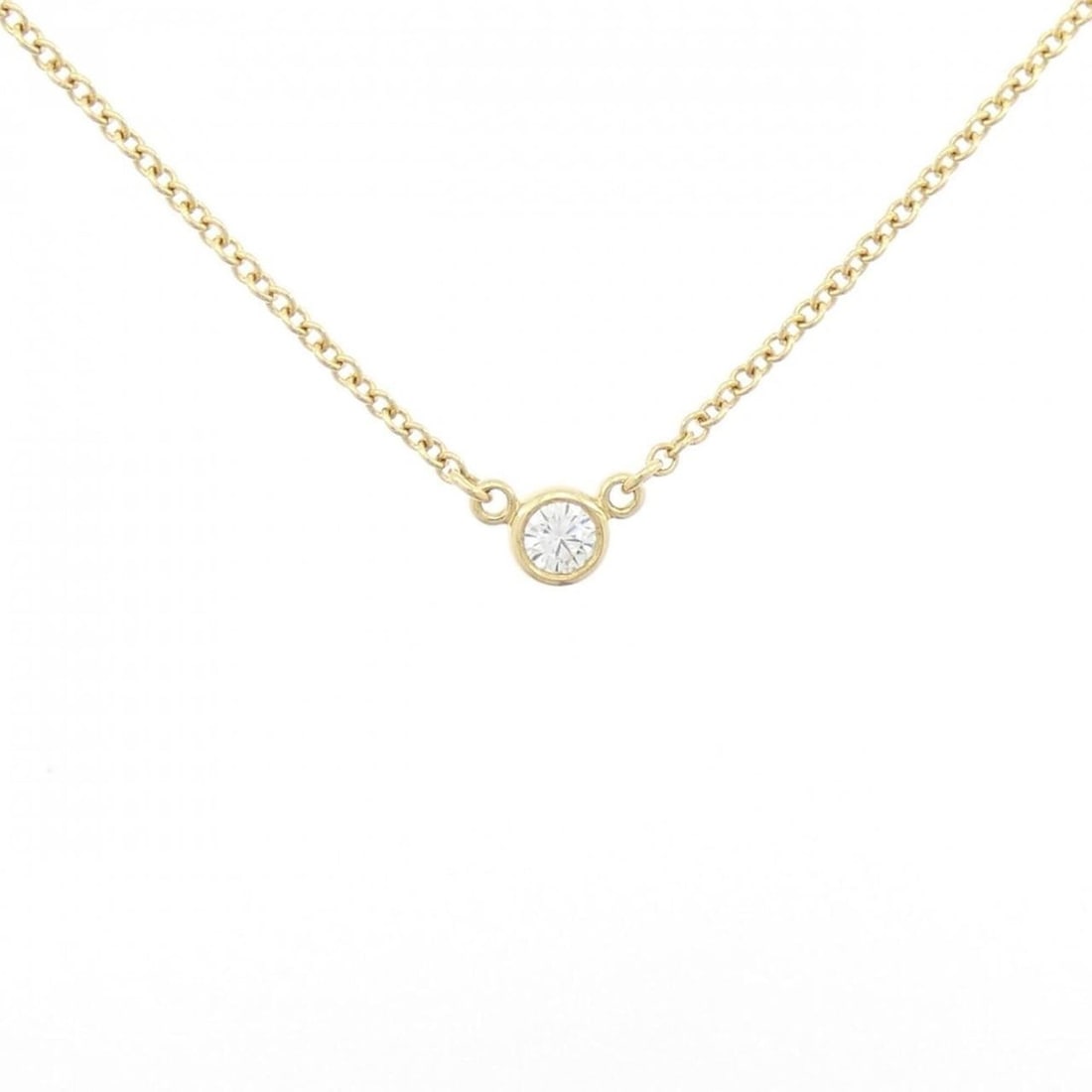 Tiffany & Co. By the Yard Necklace: --- Catalog ---Category: SizePendant Size: 3.3mm / 0.12''Neck Circumference: 41 cm / 16.14''Category: DesignStone: DiamondGender: WomenMaterial: Yellow gold (18K)Necklace Type: NecklaceCategory: