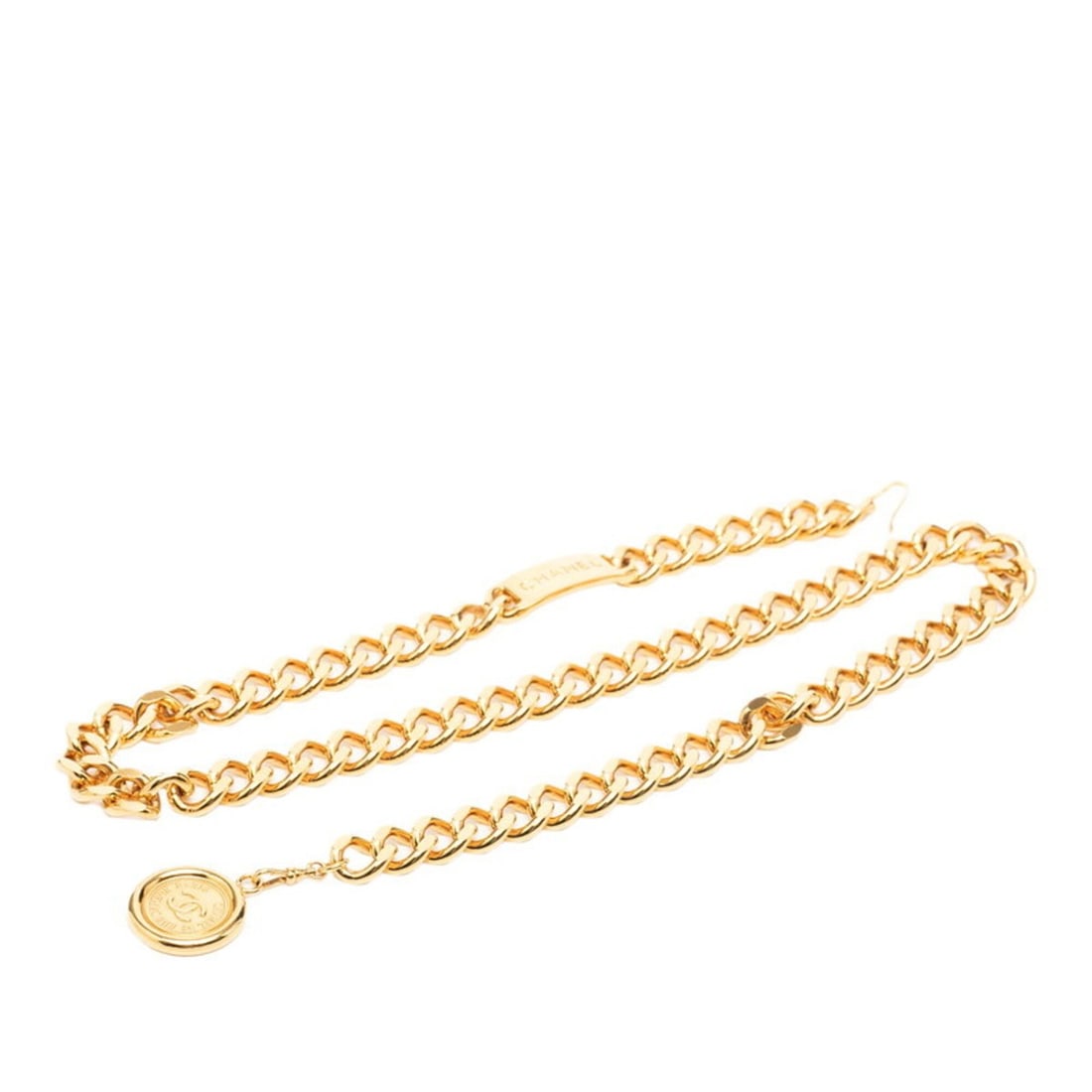 Chanel Coco Mark 31 RUE CAMBON PARIS Chain Belt Gold Plated Women's CHANEL (1 of 11)