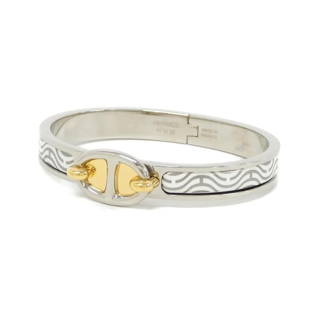 Hermes Ghost H Mini Click Chaine d'Ancre PM 200003FP Bracelet (1 of 10)