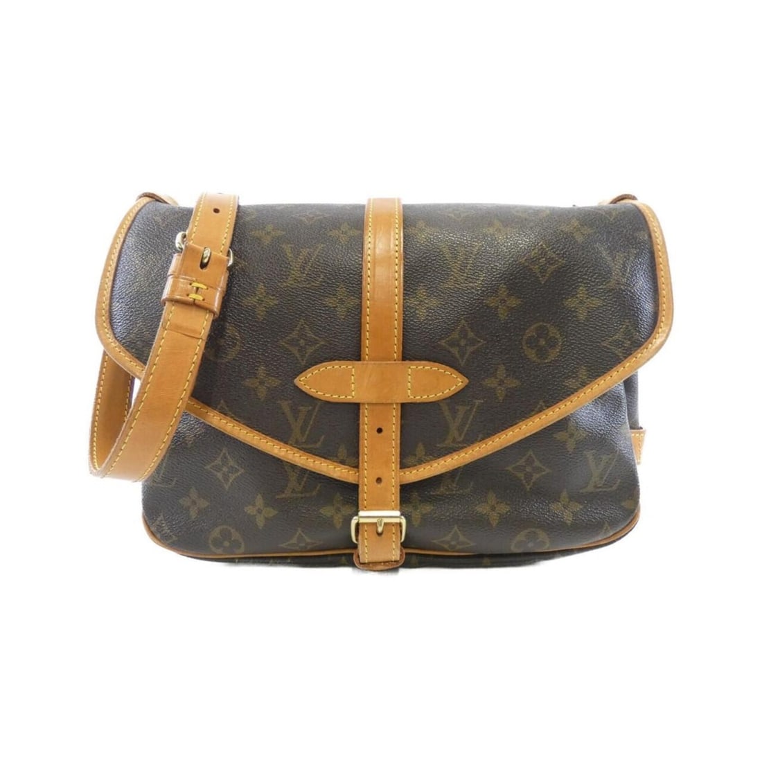 Louis Vuitton Monogram Saumur 30cm M42256 Shoulder Bag (1 of 10)