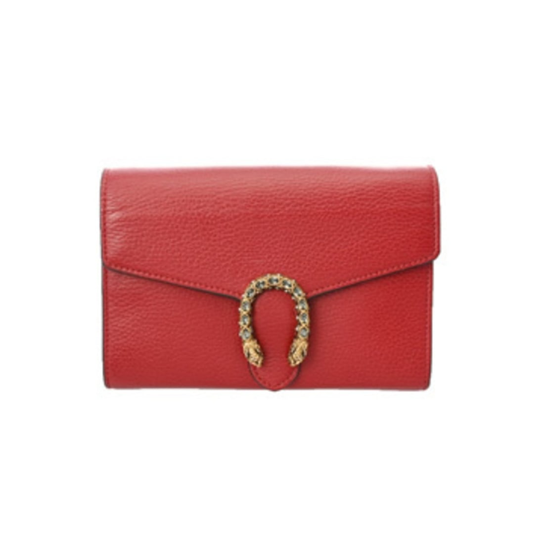 GUCCI Dionysus Red Leather Shoulder Bag for Men and Women, Grade A, Used, Ginzo: --- Catalog ---Category: SizeSize (HxWxD): 14cm x 20cm x 4cm / 5.51'' x 7.87'' x 1.57''Strap Length: 124cm / 48.81''Category: DesignType: Shoulder bagColor: Red colorGender: Men,WomenMaterial: Leather